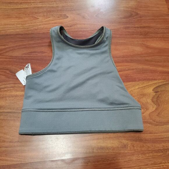 Nike US Flag Everything Sports Bra Grey Women's Size Small Racerback Activewear - Picture 6 of 9